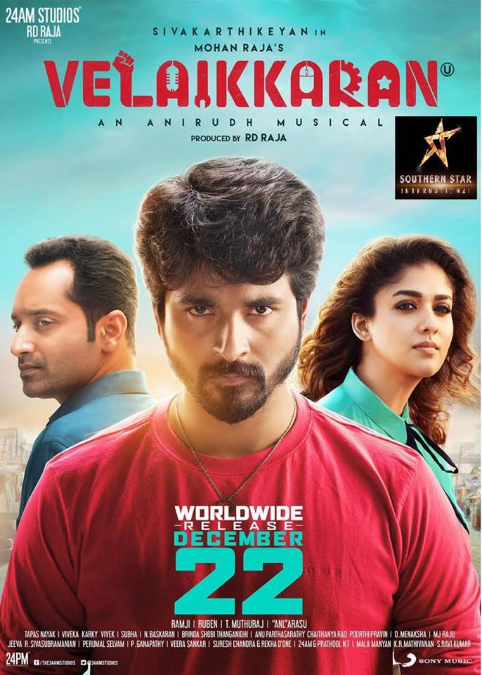 Velaikkaran (Ghayal Khiladi) (2017) 480p HDRip Hindi Dual Audio Movie ESubs [550MB]