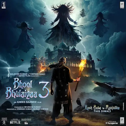 Bhool Bhulaiyaa 3 (2024) 1080p HDRip Hindi Official Trailer [80MB]