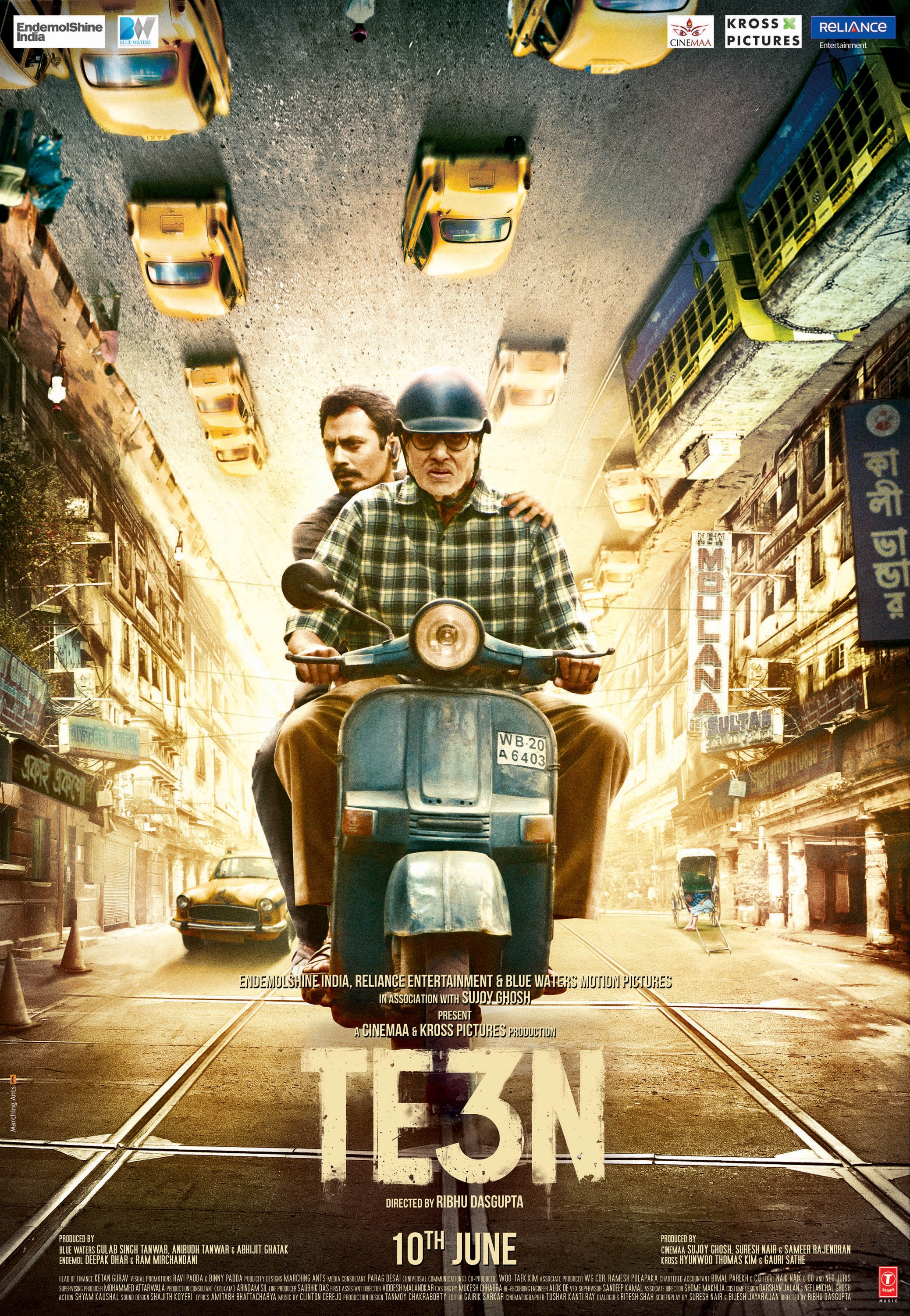 Te3n (2016) 720p BluRay Full Hindi Movie ESubs [1.2GB]