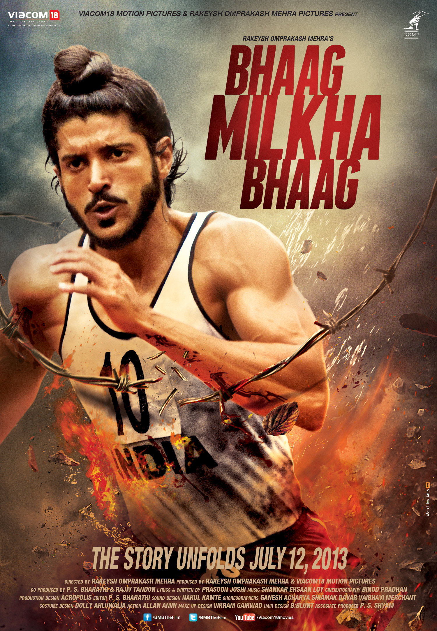 Bhaag Milkha Bhaag (2013) 480p BluRay Full Hindi Movie ESubs [800MB]