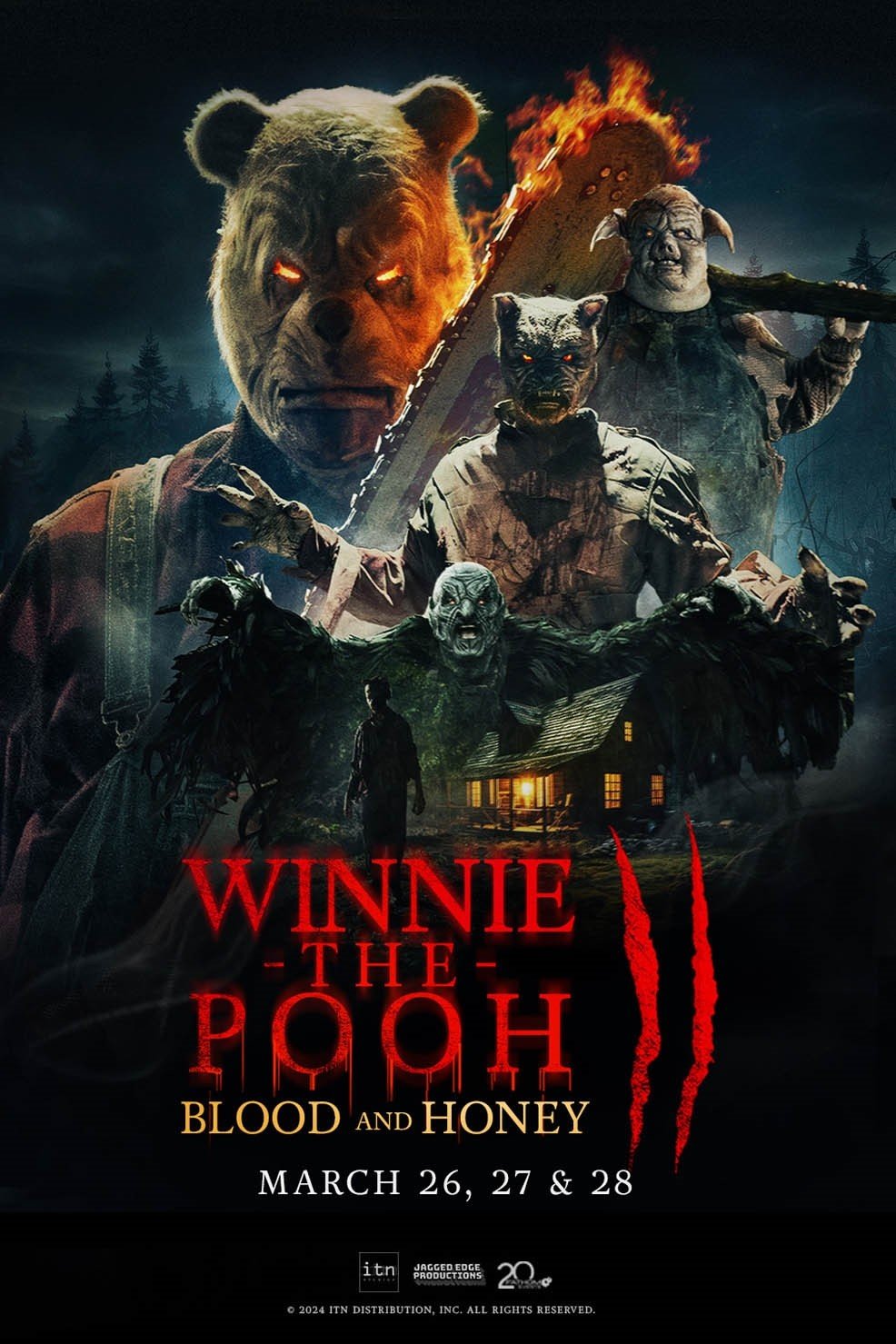 Winnie the Pooh Blood and Honey 2024 Hindi Dual Audio 1080p | 720p | 480p BluRay ESub Download