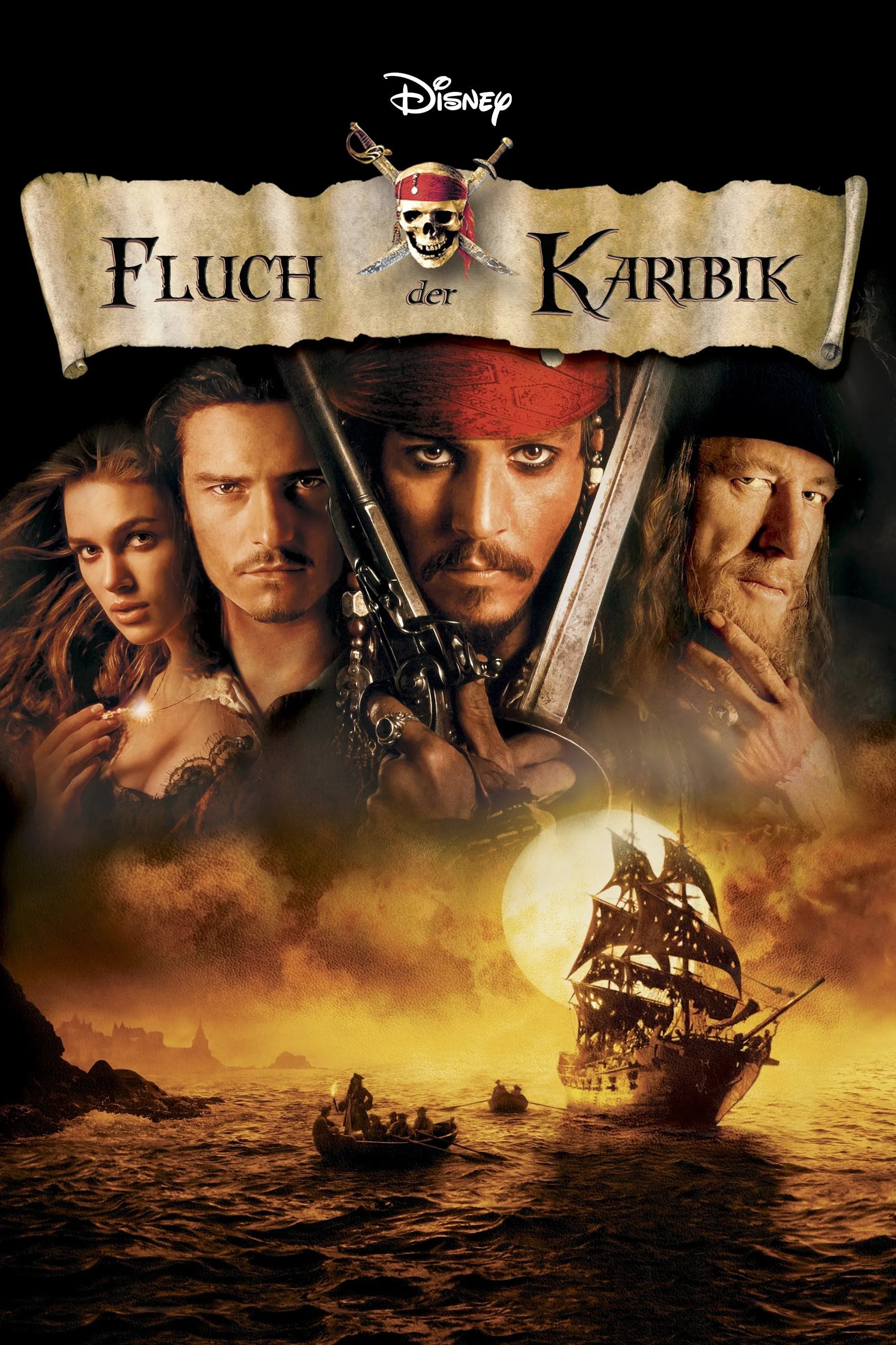 Pirates of the Caribbean – The Curse of the Black Pearl (2003) 480p BluRay Hindi Dual Audio Movie ESubs [650MB]