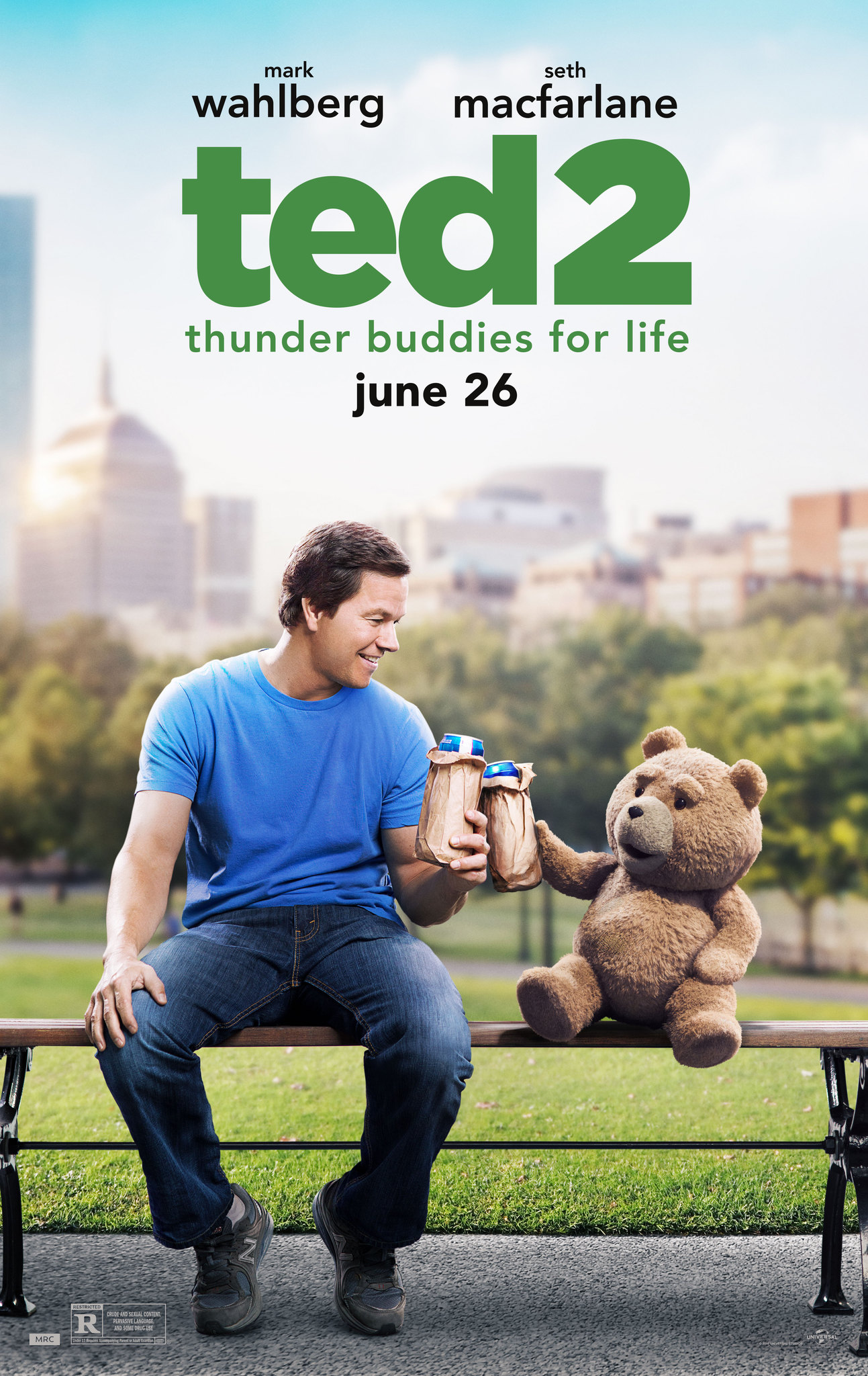 Ted 2 2015 Hindi Dual Audio 1080p | 720p | 480p BluRay ESub Download