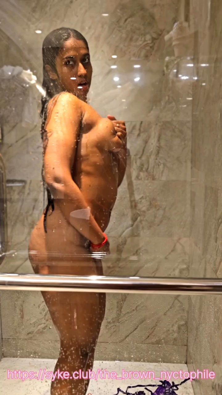 Ipsita Hajra AKA Brown Nyctophile Nude in Shower B00bs Butt and Bush.ts snapshot 05.48.439