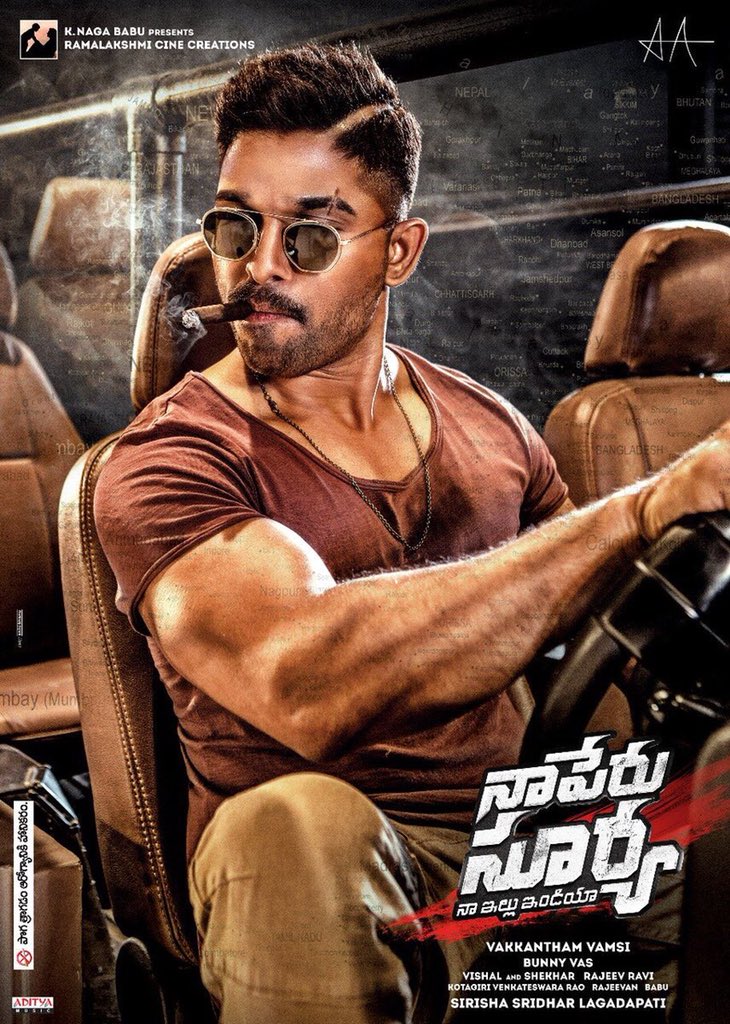 Naa Peru Surya, Naa Illu India (2018) 720p HDRip Hindi Dual Audio Movie ESubs [1.6GB]