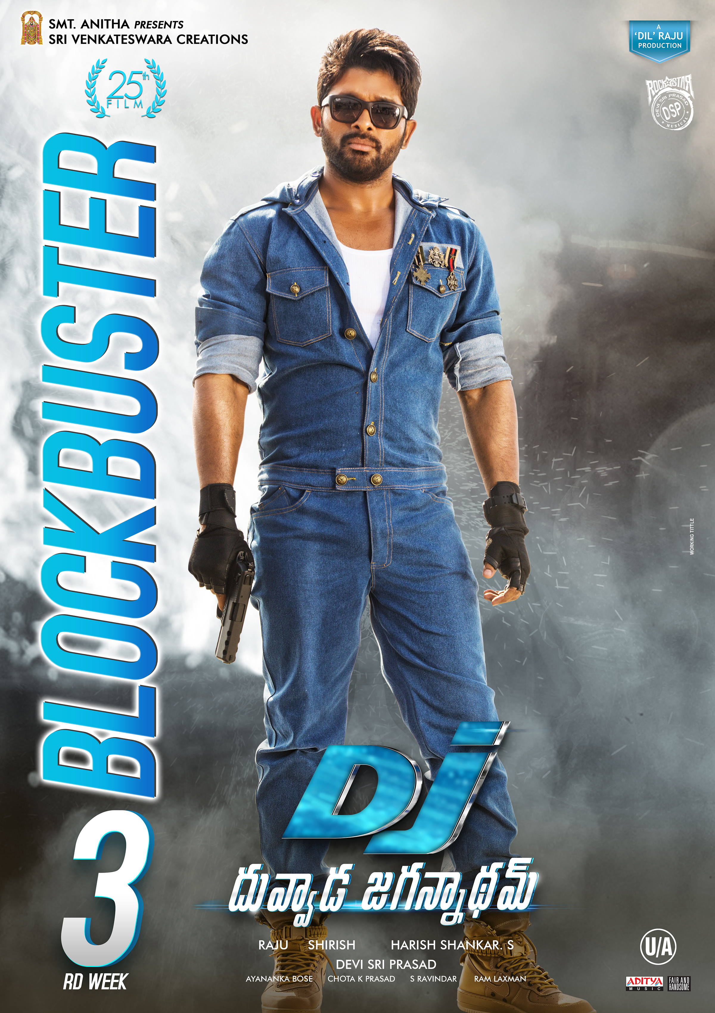 DJ Duvvada Jagannadham (2017) 480p HDRip Hindi Dual Audio Movie UNCUT ESubs [500MB]