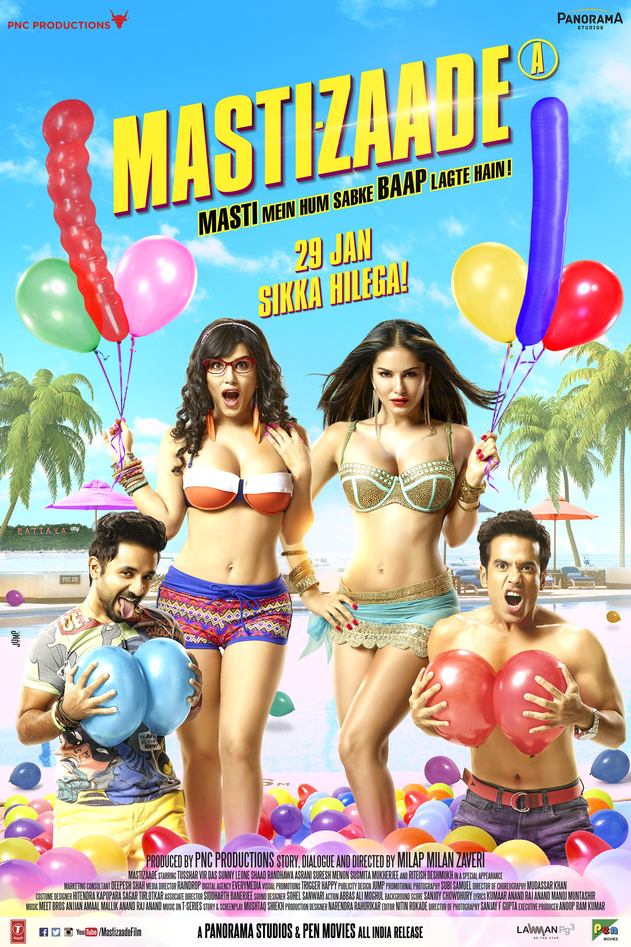 Mastizaade 2016 Hindi 1080p | 720p | 480p HDRip ESub