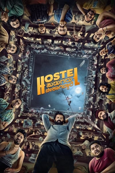 Hostel Hudugaru Bekagiddare (2023) 480p HDRip Hindi Dual Audio Movie UNCUT ESubs [500MB]