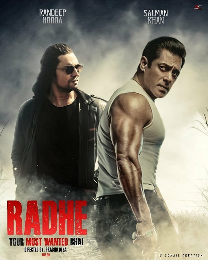 Radhe (2021) 480p HDRip Full Hindi Movie ESubs [450MB]