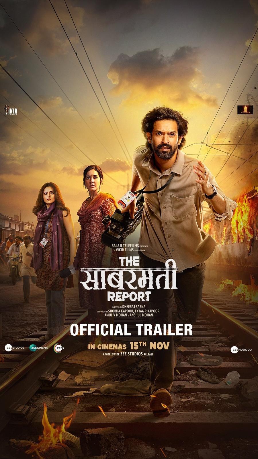 The Sabarmati Report 2024 Hindi Official Trailer 1080p HDRip Download