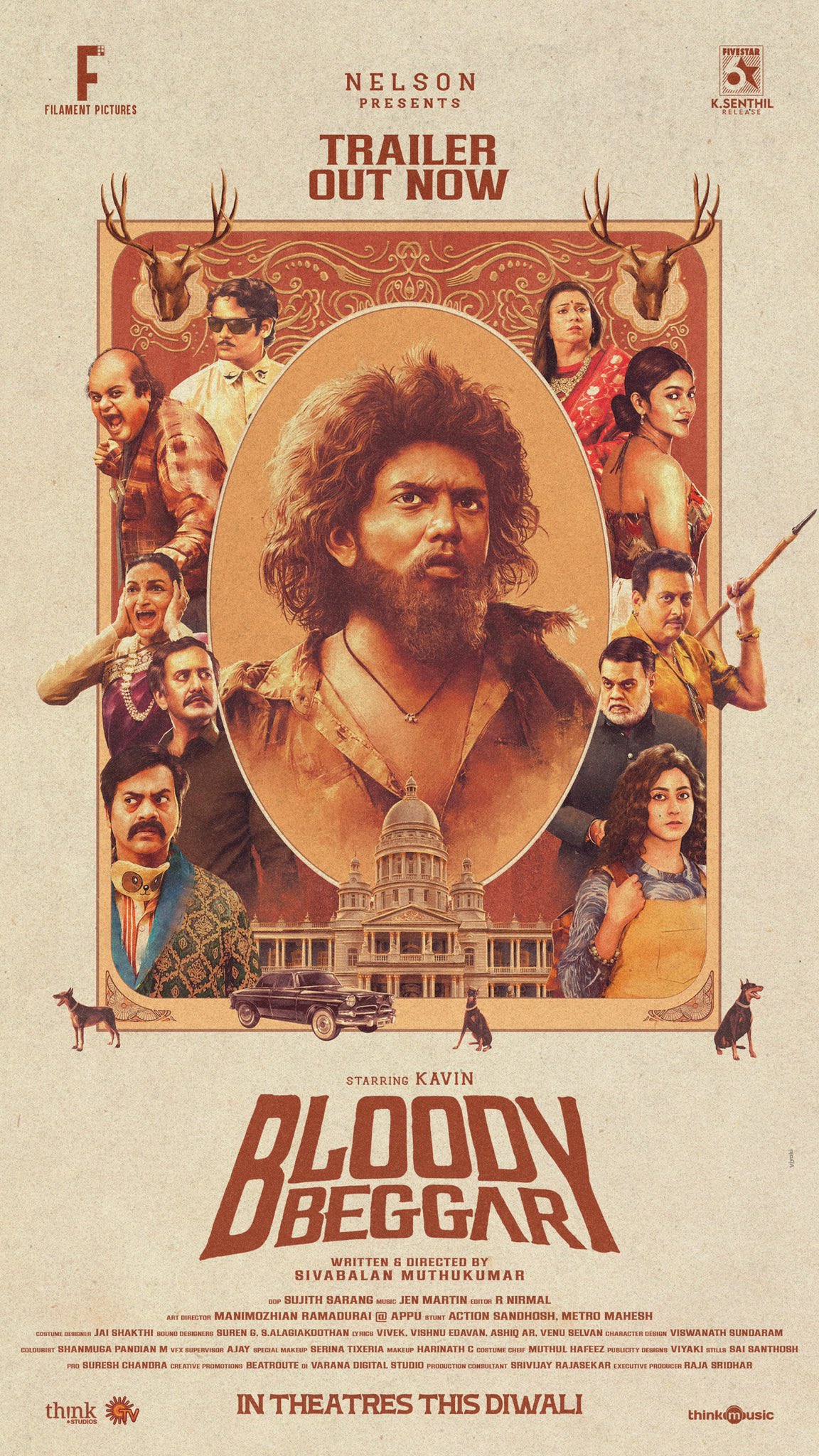 Bloody Beggar (2024) 480p HDRip Full Tamil Movie [400MB]