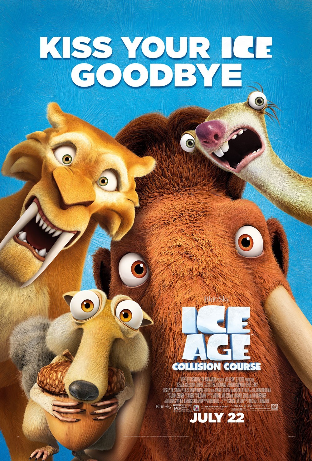 Ice Age Collision Course 2016 Hindi Dual Audio 1080p | 720p | 480p BluRay MSub Download