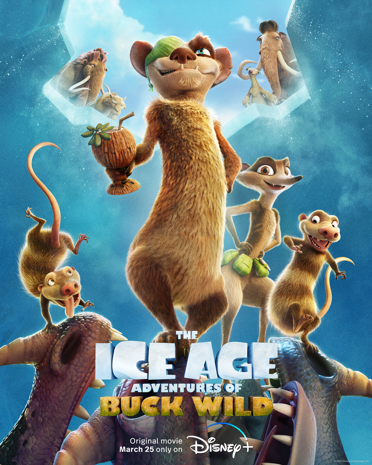 The Ice Age Adventures of Buck Wild (2022) 480p HDRip Full English Movie MSubs [350MB]