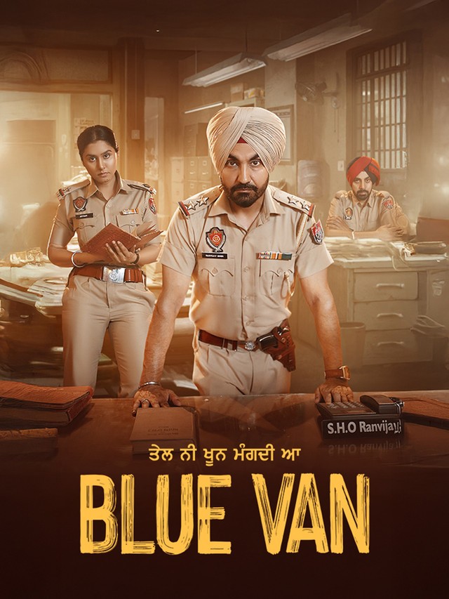 Blue Van (2024) 480p HDRip Full Punjabi Movie ESubs [400MB]