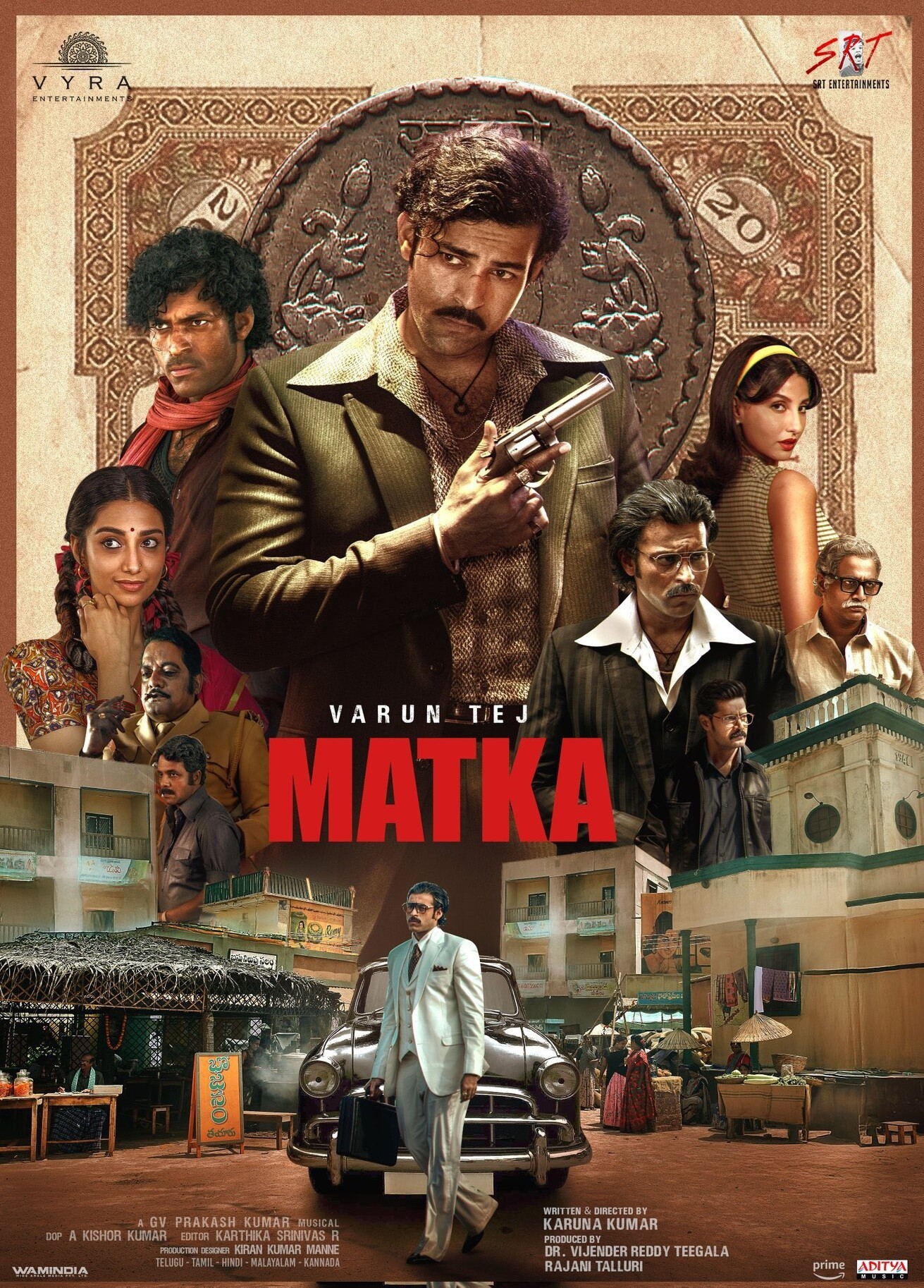 Matka 2024 Hindi ORG Dual Audio 1080p | 720p | 480p HDRip ESub