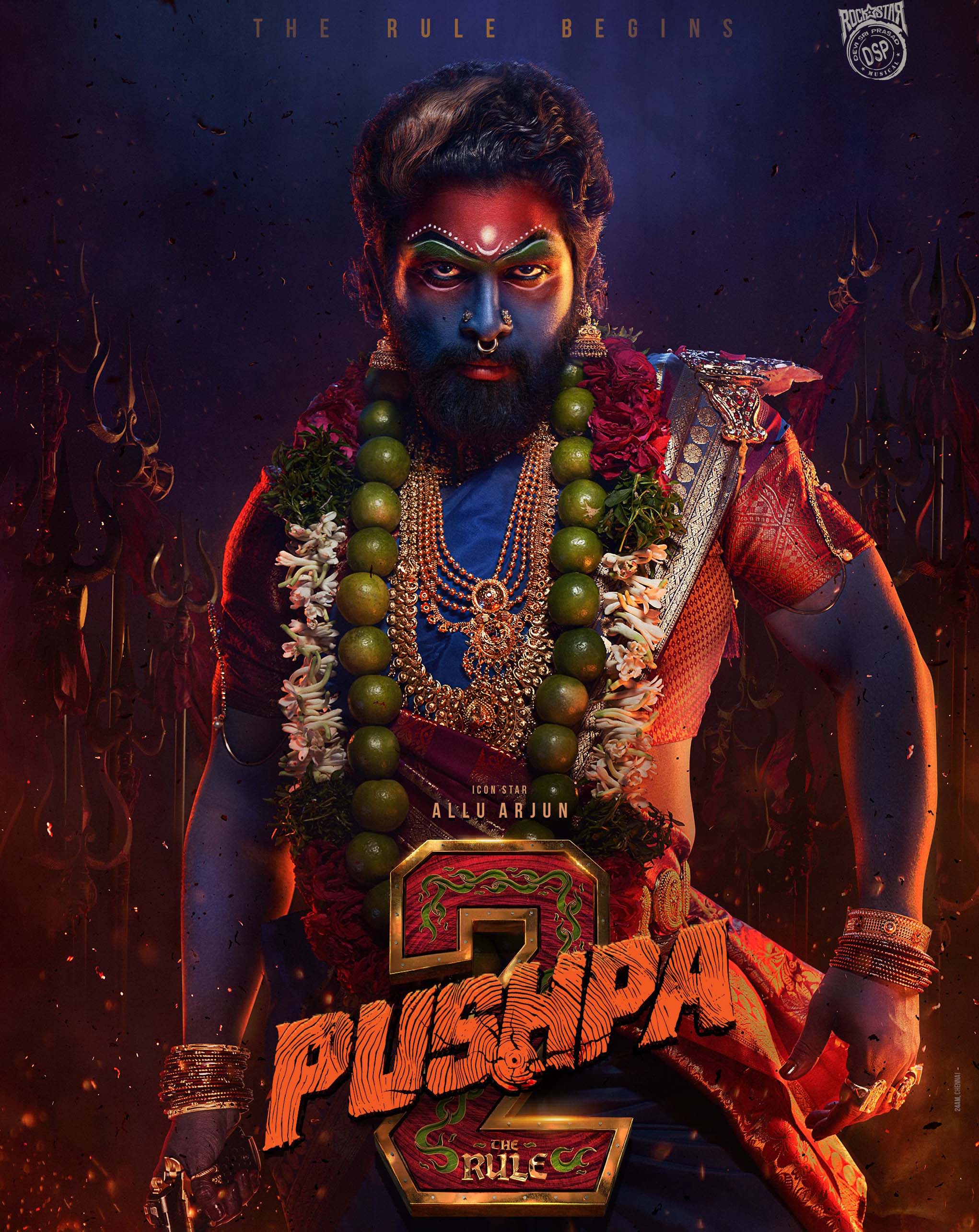 Pushpa 2 The Rule (2024) 480p PreDVDRip Full Telugu Movie [800MB]