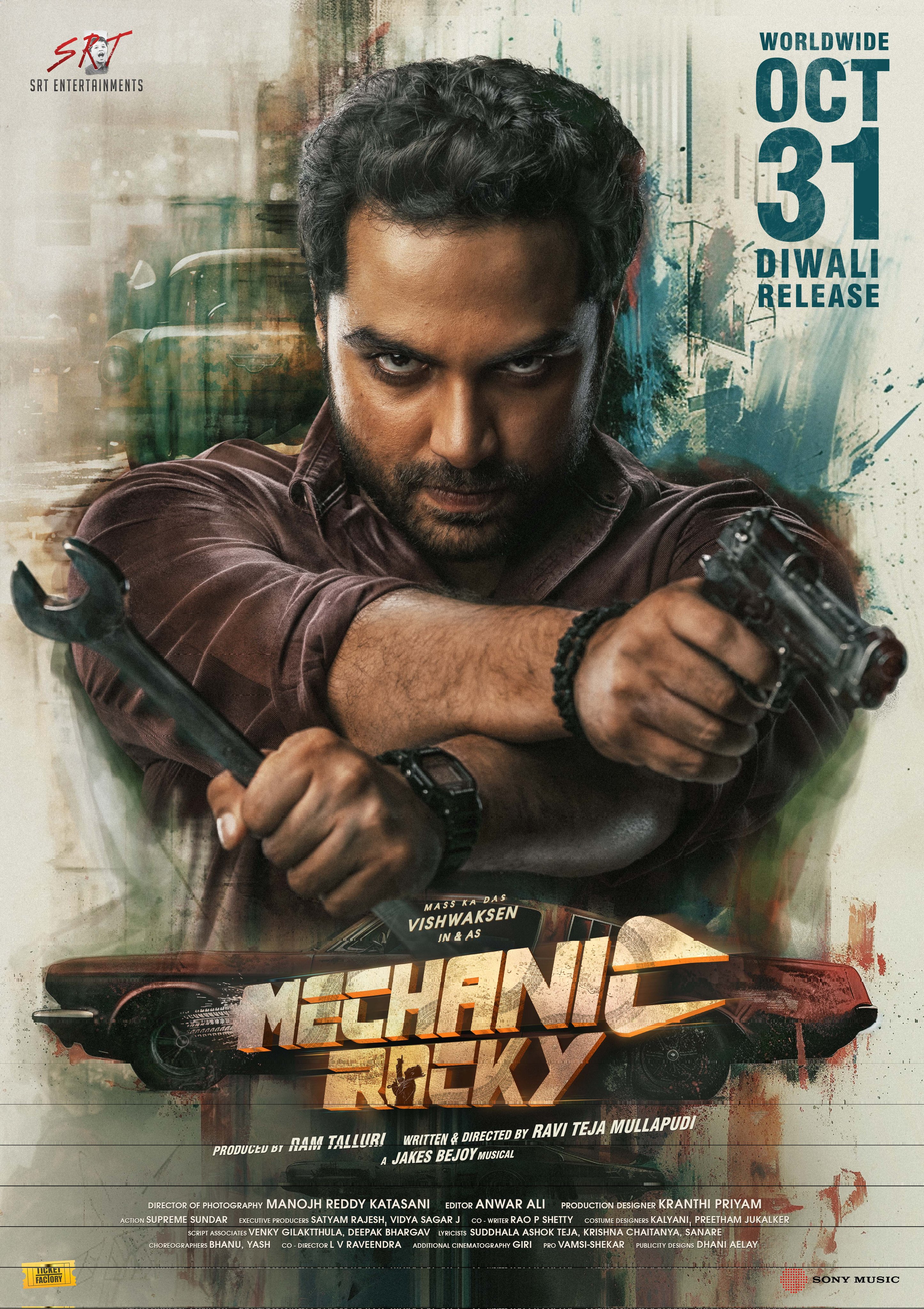 Mechanic Rocky (2024) 480p HDRip Full Telugu Movie ESubs [400MB]