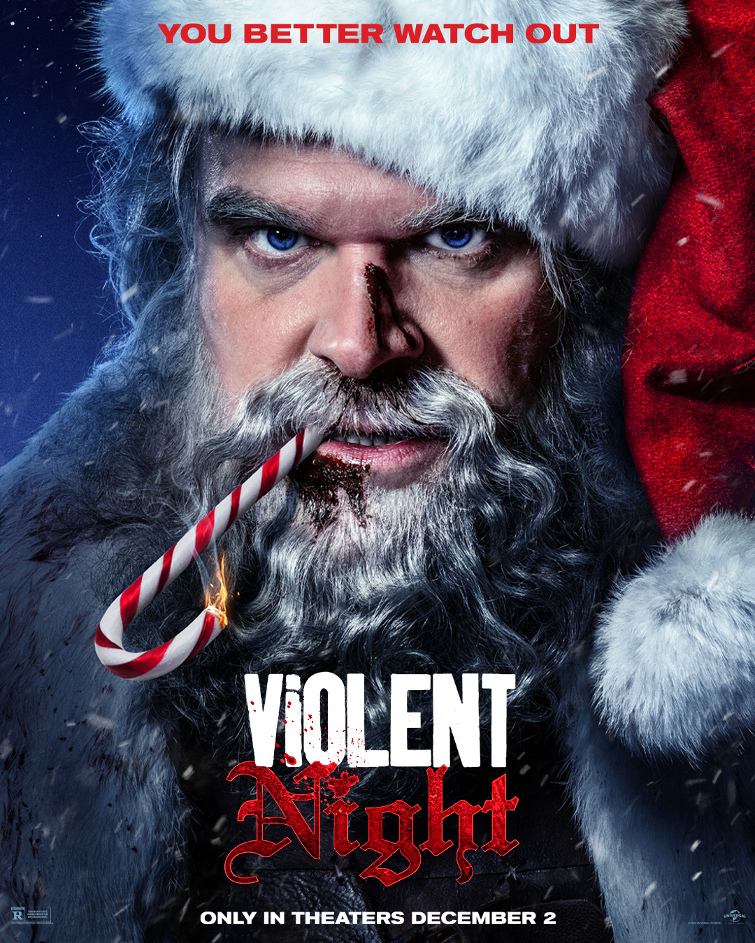 Violent Night (2022) 720p HDRip Hindi Dual Audio Movie ESubs [1.1GB]