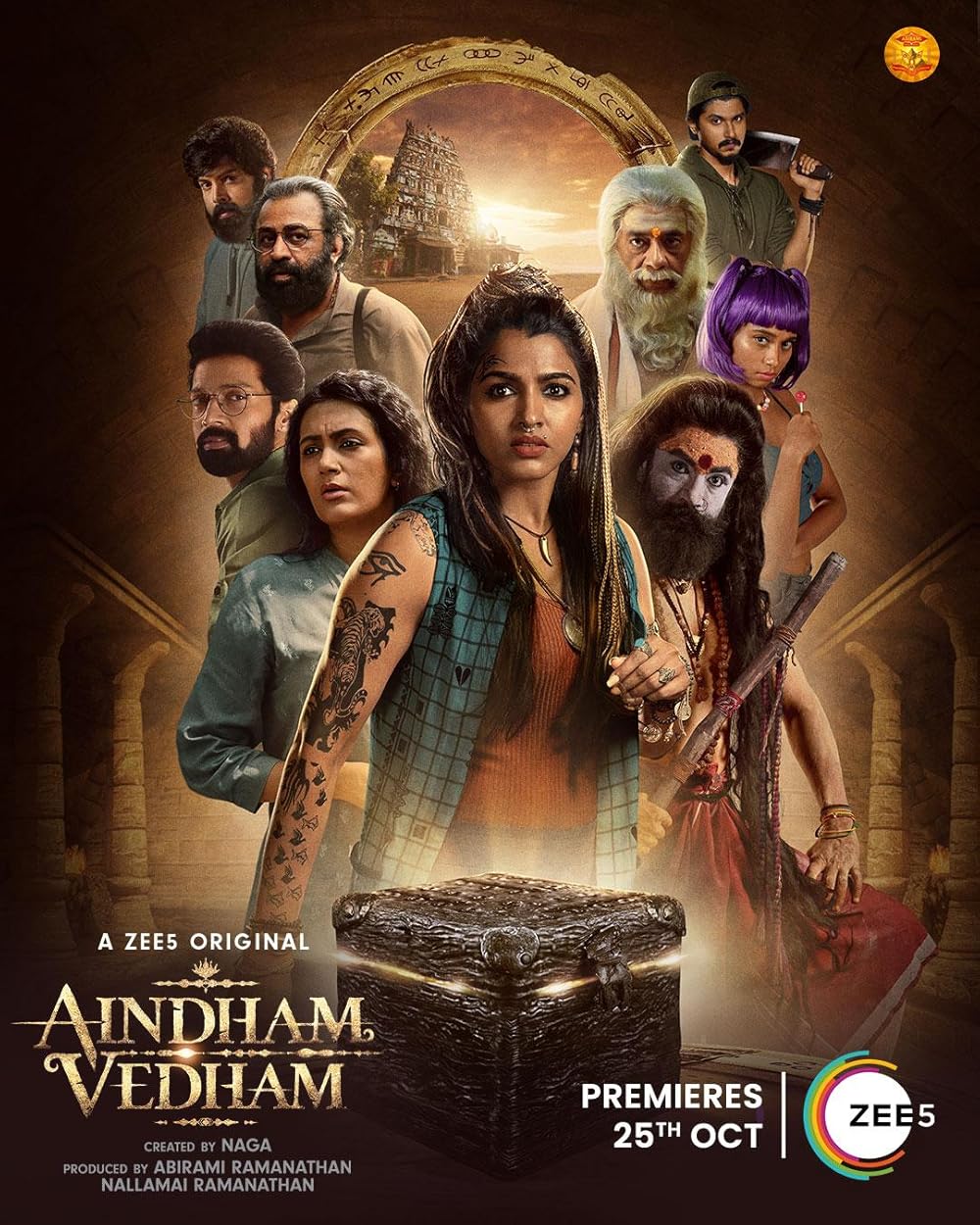 Aindham Vedham (2024) S01 480p HDRip ORG Hindi Dubbed Web Series [850MB]