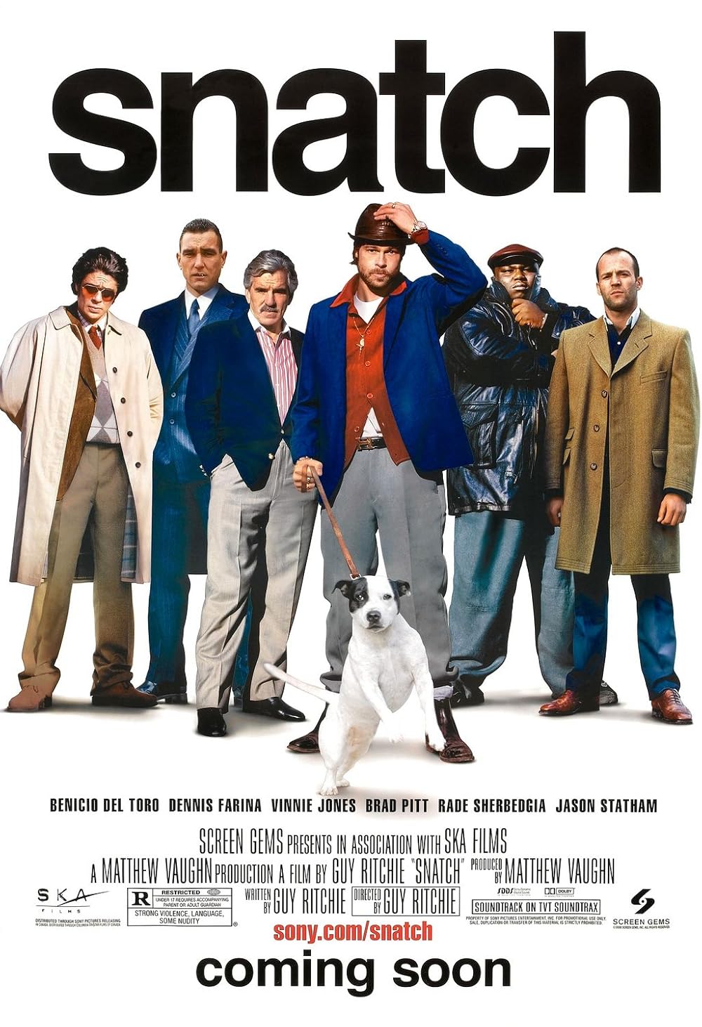 Snatch (2000) 480p BluRay Hindi Dual Audio Movie MSubs [450MB]