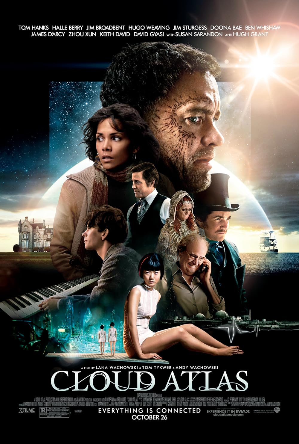 Cloud Atlas 2012 Hindi Dual Audio 1080p | 720p | 480p BluRay ESub