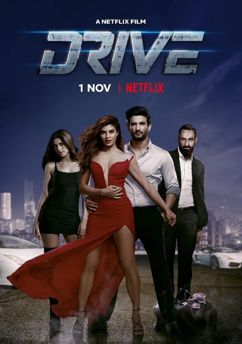 Drive (2019) 480p HDRip Full Hindi Movie ESubs [500MB]