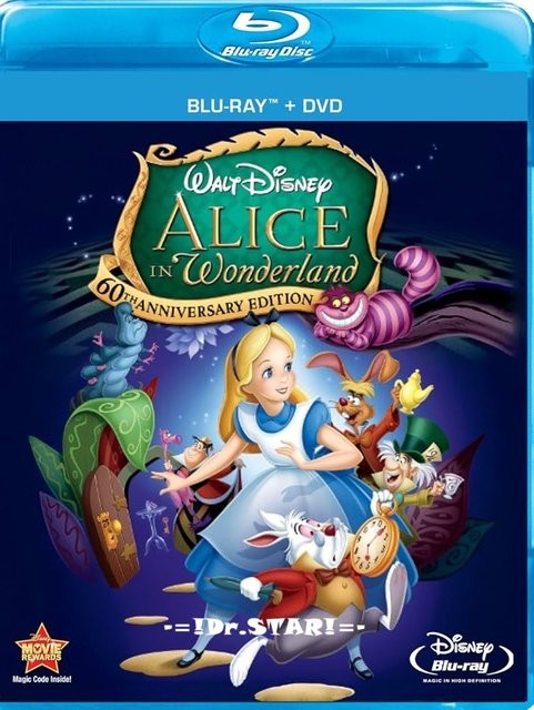 Alice in Wonderland (1951) 480p BluRay Hindi ORG Dual Audio Movie ESubs [250MB]