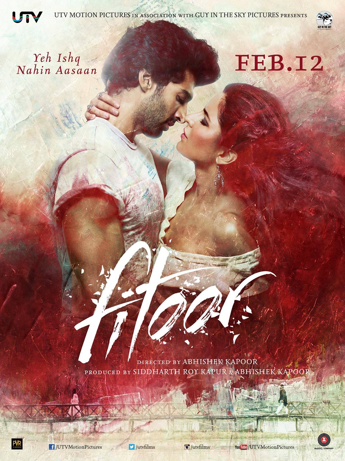 Fitoor (2016) 480p BluRay Full Hindi Movie ESubs [550MB]