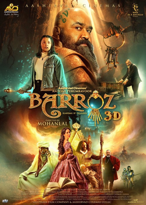 Barroz – Guardian of Treasures (2024) Hindi Dual Audio UnCut 1080p | 720p | 480p HDRip ESub Download