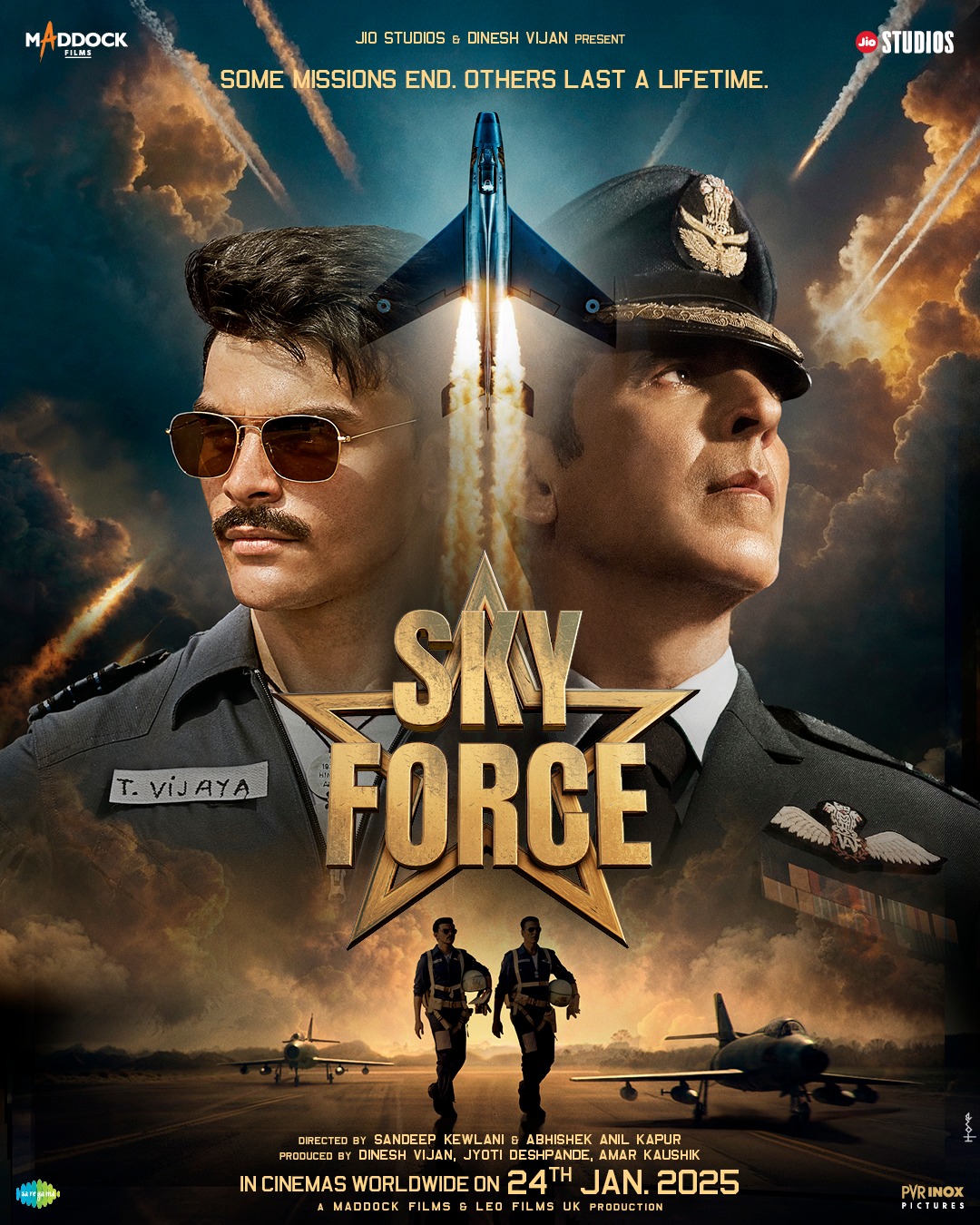 Sky Force (2025) 480p PRE-HD Full Hindi Movie HC-ESubs [350MB]