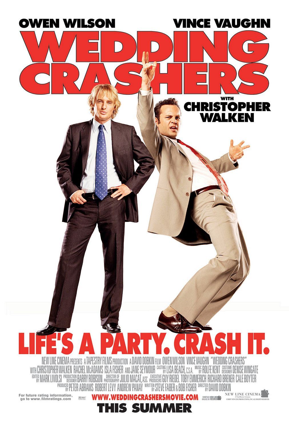 Wedding Crashers (2005) 480p BluRay Hindi Dual Audio Movie ESubs [600MB]