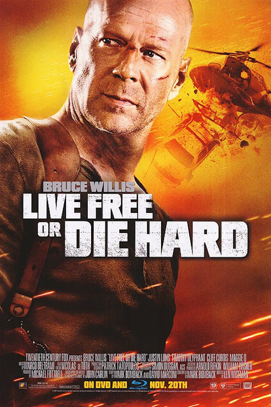 Live Free or Die Hard (2007) 720p BluRay Hindi Dual Audio Movie MSubs [1.2GB]