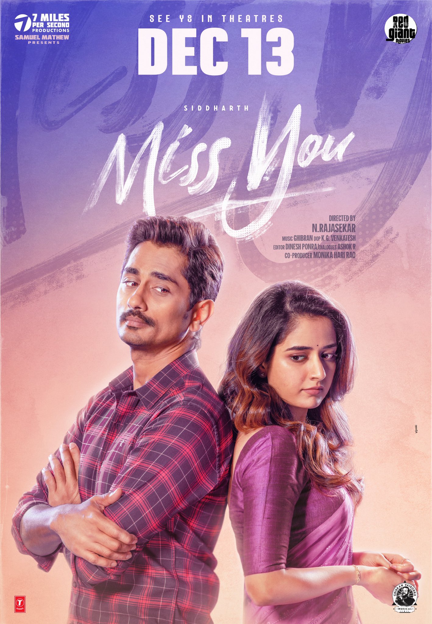 Miss You (2024) 480p HDRip Full Tamil Movie ESubs [400MB]