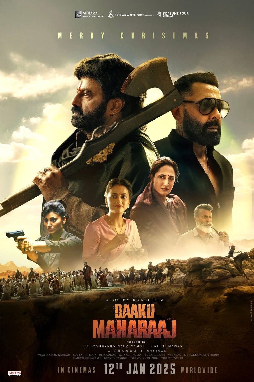 Daaku Maharaaj 2025 Hindi (Cleaned) 1080p | 720p | 480p PreDVDRip Download