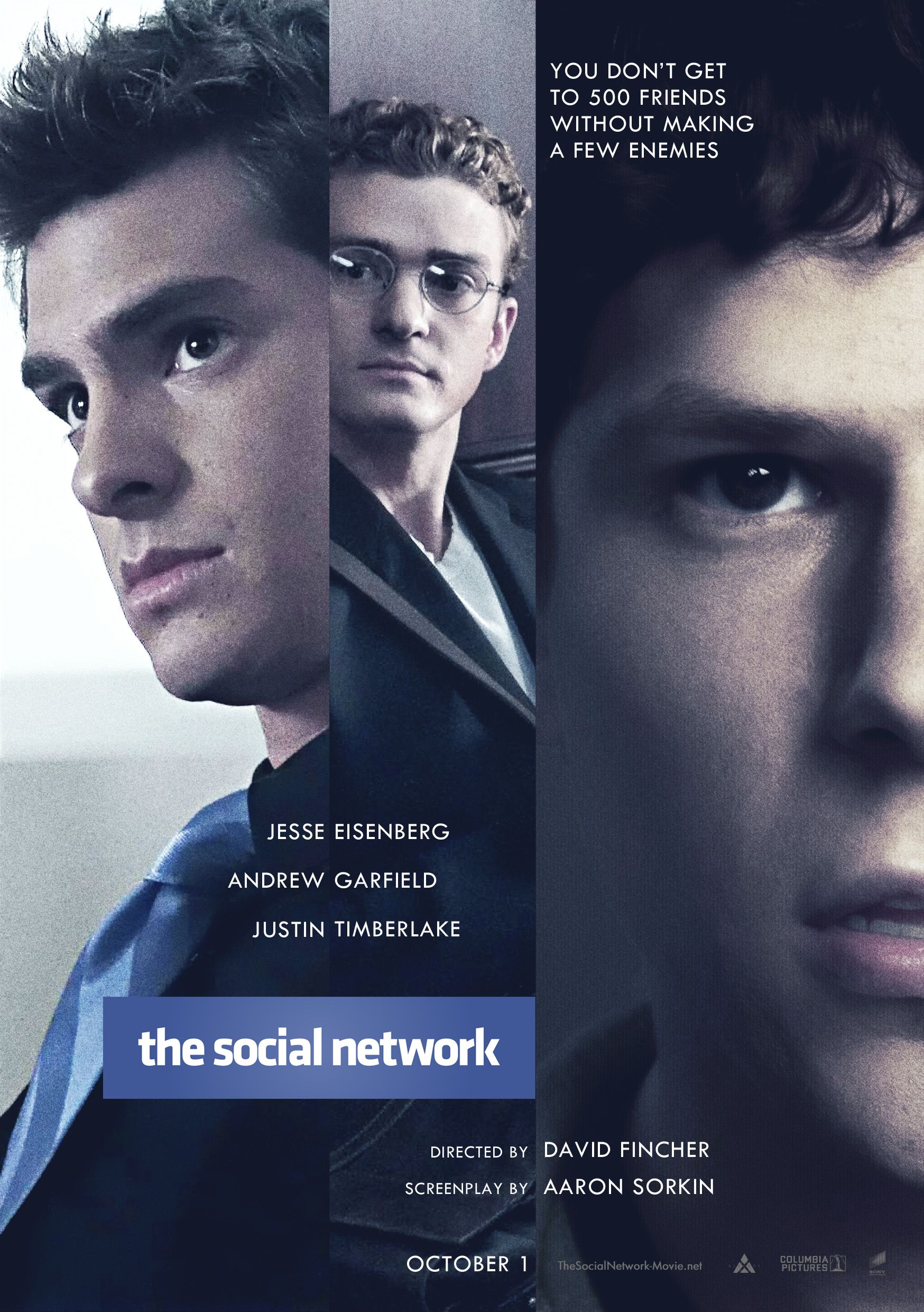 The Social Network (2010) 480p BluRay Hindi Dual Audio Movie ESubs [800MB]