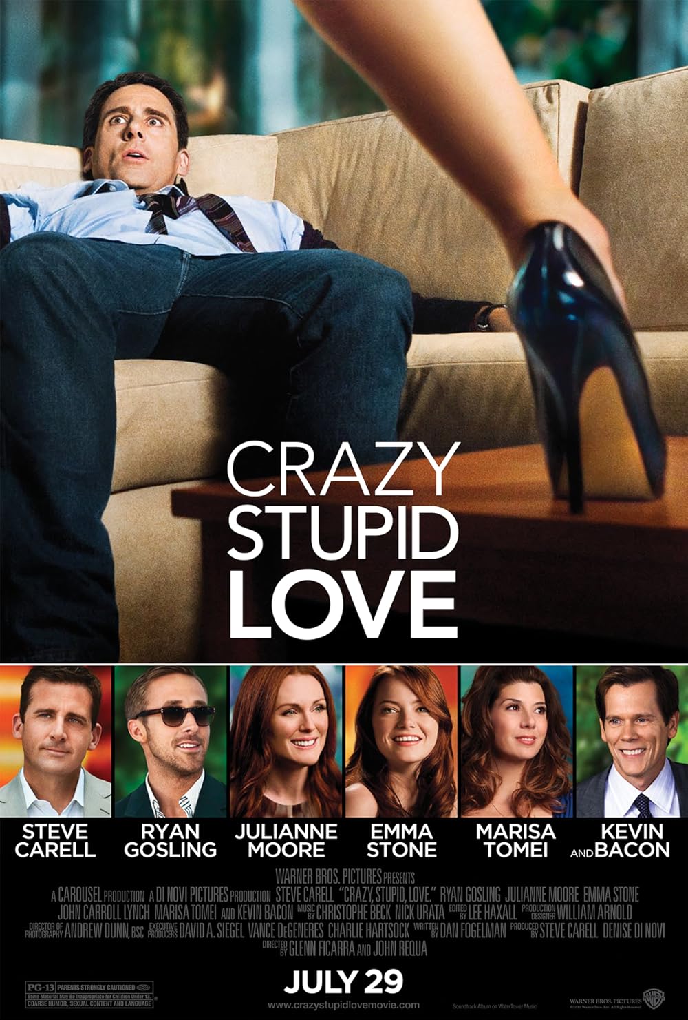 Crazy Stupid Love (2011) 1080p BluRay Hindi Dual Audio Movie MSubs [2.8GB]