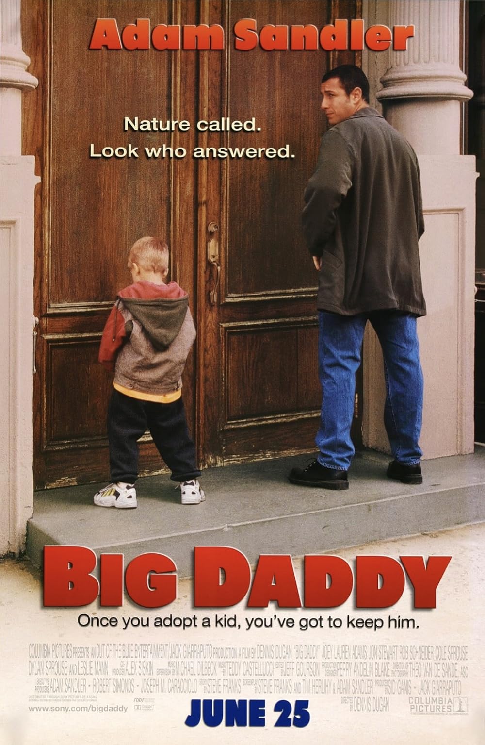 Big Daddy (1999) 480p BluRay Hindi Dual Audio Movie ESubs [450MB]