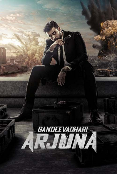 Gandeevadhari Arjuna (2023) 480p HDRip Hindi (HQDub) Dual Audio Movie ESubs [450MB]