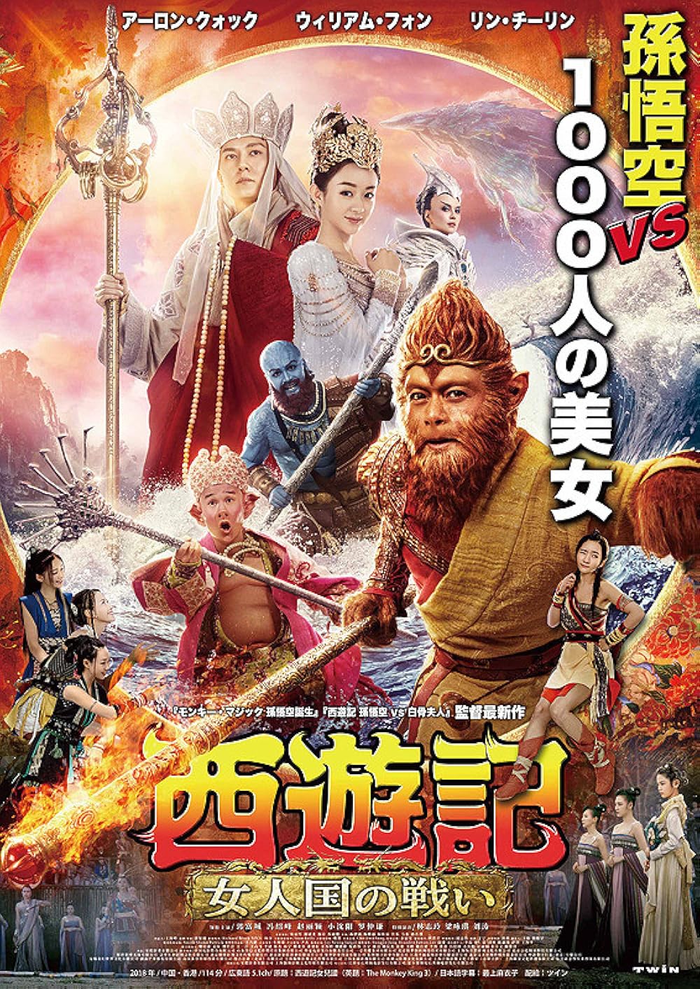 The Monkey King 3 Kingdom of Women 2018 Chinese 1080p | 720p | 480p BluRay ESub Download