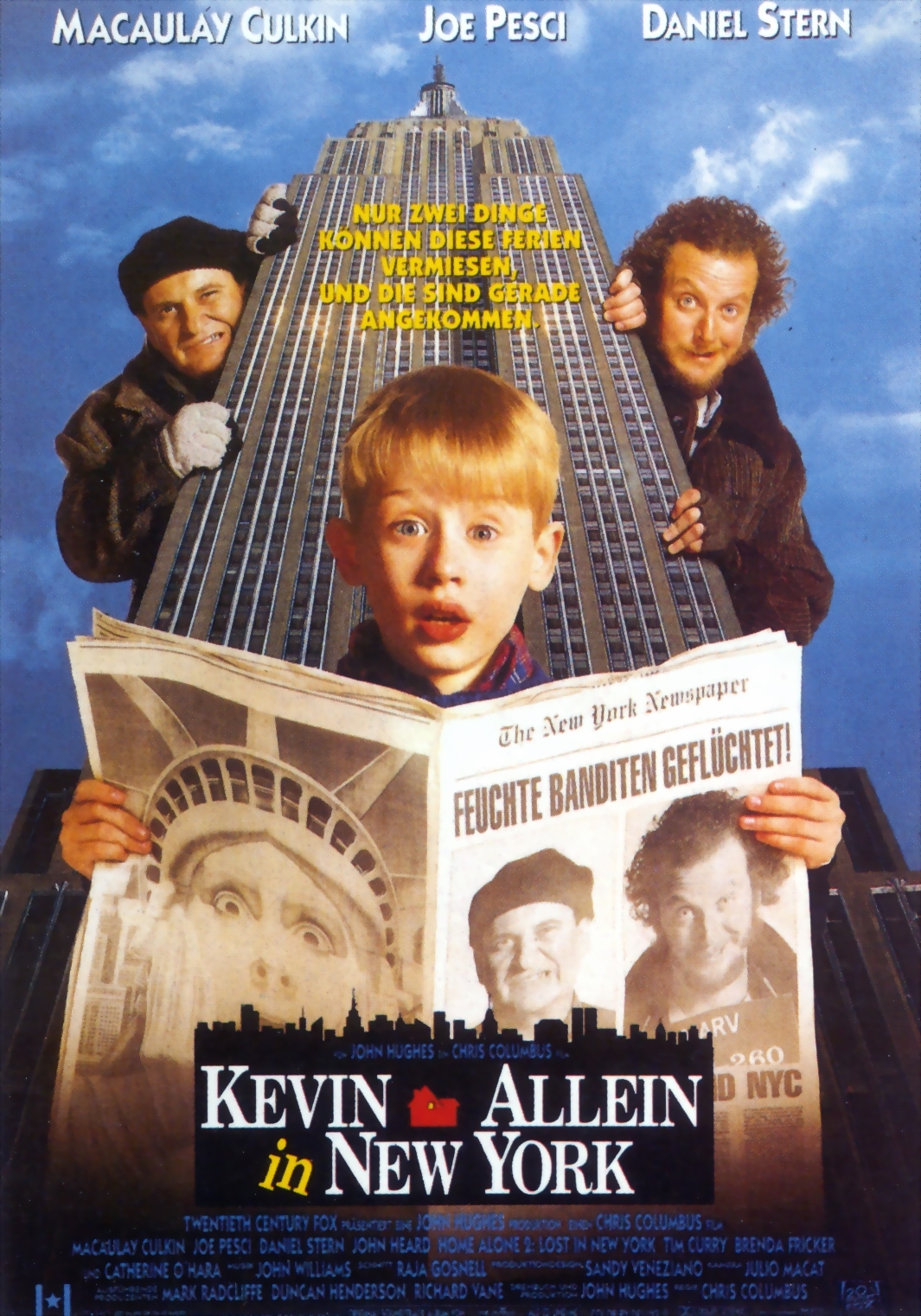 Home Alone 2 Lost in New York 1992 Hindi Dual Audio 1080p | 720p | 480p BluRay ESub Download