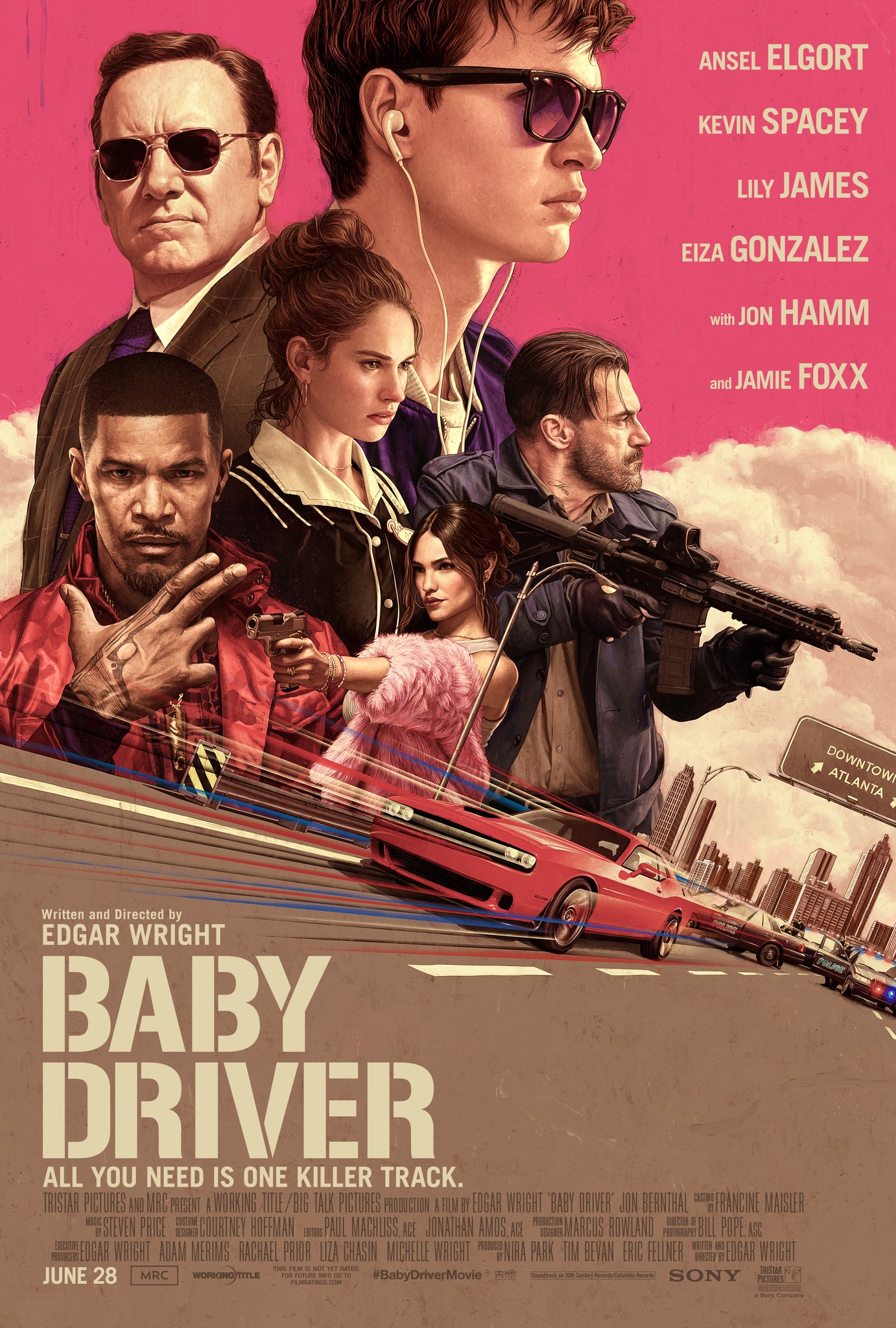 Baby Driver 2017 Hindi Dual Audio 1080p | 720p | 480p BluRay ESub Download